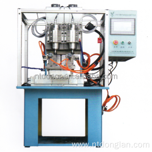 CNC cylinder drilling and key dimpling machine